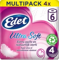 Alternative view of Edet Ultra Soft - 4-laags Wc Papier - 4 X 6 Rollen