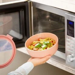 Alternative view of Mepal - Multikom Cirqula 3-delige Set (350 + 750 + 1250 Ml) - Mag In De Vriezer, Magnetron En Vaatwasser – Nordic Berry – Meal Prep Bakjes - Bewaardozen Met Deksel