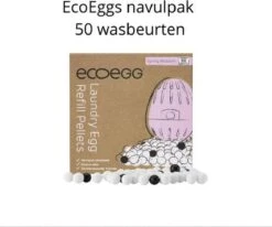 Alternative view of EcoEgg - Navul Eco-egg Wasbol - Refill Ecoegg Spring Bloesem - Vegan - Zuinig Wassen - Milieuvriendelijk Wassen - Propere Eco Wassen - 50 X Goedkoop Wassen