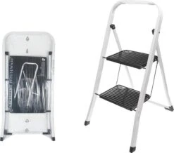 Alternative view of Excellent Houseware Inklapbare Keukentrap - 2 Treden - Tot 150kg - Metaal