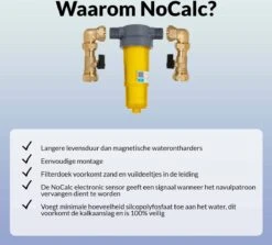 Alternative view of NoCalc CombiCompact PRO Starter Set - Incl. Sensor En Patroon - Waterontharder - Waterontkalker