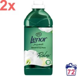 Lenor - Emerald & Lotus Flower - Wasverzachter - 2160ml - 72 Wasbeurten 11 Lenor - Emerald & Lotus Flower - Wasverzachter - 2160ml - 72 Wasbeurten -Dagelijkse Benodigdheden 1200x1186 2