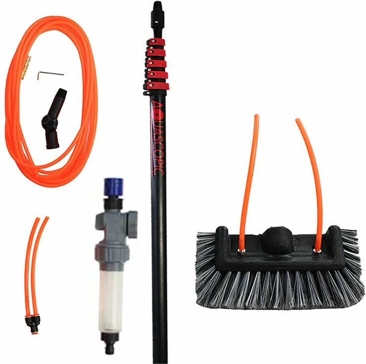 Aquascopic - Telescoopsteel Set Met Borstel - 5,4 M 8 Aquascopic - Telescoopsteel Set Met Borstel - 5,4 M - Afbeelding 6