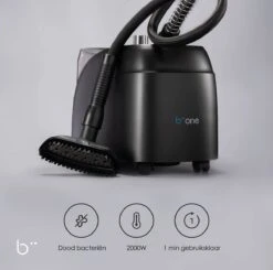 Biione - Kledingstomer - 2000W - Mat Zwart - Stomer Kleding - Steamer 12 Biione - Kledingstomer - 2000W - Mat Zwart - Stomer Kleding - Steamer -Dagelijkse Benodigdheden 1200x1192 7