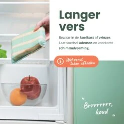 Alternative view of BROODNODIG® - Bijenwas Wraps (Bijenwas Doek) - Set Van 4 - 1S, 2M, 1L - Foodwrap - Beeswax Wraps - Bee Wrap - Beewax - Bijenwasdoek - Zero Waste - Duurzaam Cadeau - Herbruikbaar Boterhamzakje