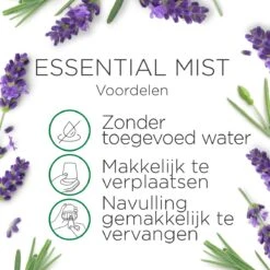 Alternative view of Air Wick Essential Mist Luchtverfrisser - Ontspannende Lavendel - 1 Zwart Apparaat + 2 Navullingen