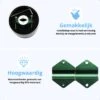 Magnetische Waterontharder - Antikalk - Waterontkalker - Waterverzachter - Douchefilter - Waterontharder Magneet - Groen 1 Magnetische Waterontharder - Antikalk - Waterontkalker - Waterverzachter - Douchefilter - Waterontharder Magneet - Groen -Dagelijkse Benodigdheden 1200x1200 725
