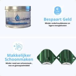 Alternative view of Magnetische Waterontharder - Antikalk - Waterontkalker - Waterverzachter - Douchefilter - Waterontharder Magneet - Groen
