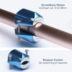 Alternative view of KIMO DIRECT Waterontharder Met 6 Teststrips - Waterontharder - Huishouden Tot 6 Personen - Waterfilter - 7500 Gauss - Blauw