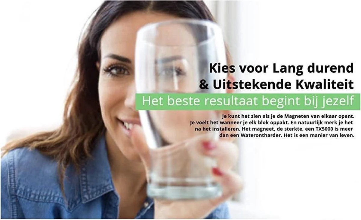 Magnetische Waterontharder 15.000 Gauss - Professionele Waterontharder Magneet - Waterontkalker Waterleiding - Blauw - Anti Kalk 13 Magnetische Waterontharder 15.000 Gauss - Professionele Waterontharder Magneet - Waterontkalker Waterleiding - Blauw - Anti Kalk - Afbeelding 11