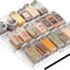 Kruidenrek - Lade-organizer - Voor Keuken, Badkamer En Kantoor - Voor Kruiden En Specerijen - Uitschuifbaar/3 Verdiepingen - Transparant -Dagelijkse Benodigdheden 1200x815 4