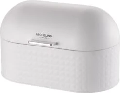 Michelino Broodtrommel - Wit - 33,5 X 19,5 X 20 Cm