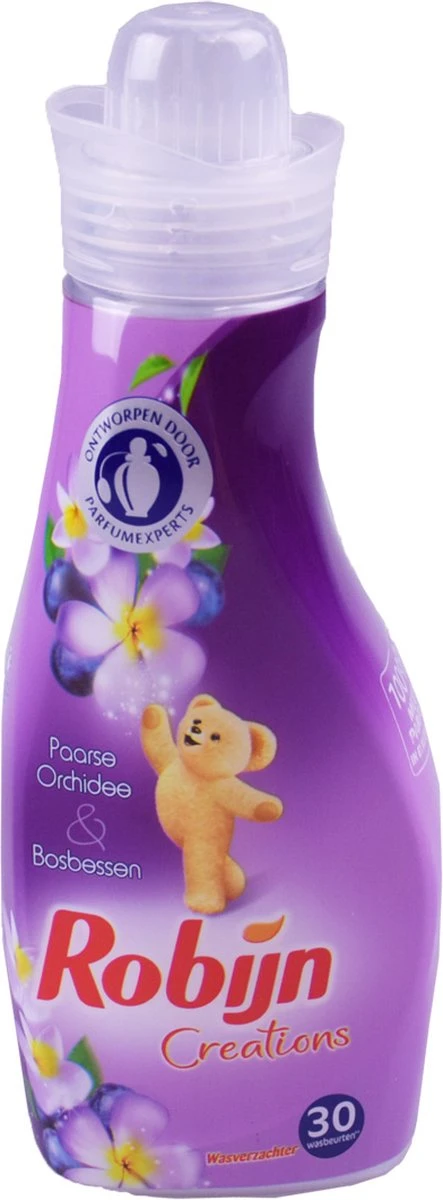 Robijn Creations Paarse Orchidee & Bosbessen - 30 Wasbeurten - Wasverzachter 6 Robijn Creations Paarse Orchidee & Bosbessen - 30 Wasbeurten - Wasverzachter - Afbeelding 4