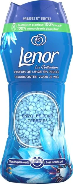 Alternative view of Lenor Geurbooster Zeebries - Geurparels - 6x16 Wasbeurten - Voordeelverpakking