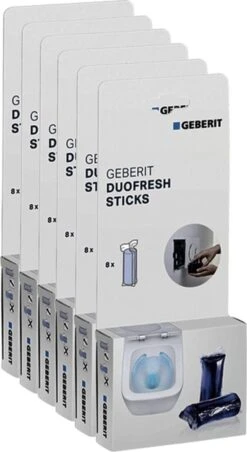 Alternative view of Geberit DuoFresh Sticks - 48 Stuks - Voordeelverpakking - Toilet/WC Blokjes Inbouwreservoir