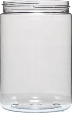 Alternative view of Ariko Jar | Lichtgewicht Kunststof Pot Met Schroefdeksel | 750ml | Potje Met Witte Deksel | Voorraadpot | Hervulbaar