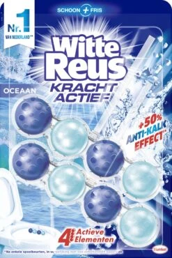 Alternative view of Witte Reus Kracht Actief Toiletblok - Oceaan - WC Blokjes Voordeelverpakking - 20 Stuks