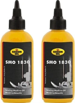 Merkloos 2x Kroon Naaimachine SMO 1830 Olie/smeermiddel 100 Ml - Naaimachine Benodigdheden - Naaimachine Olie - Schoonmaken/smeren Van Naaimachines, Textielmachines En Fijnmechanische Apparaten