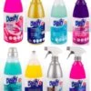 Dasty Keuken+Badkamer Pakket 8 Stuks: WC-gel + Super Antikalk + Ruiten En Oppervlakten + Badkamerreiniger + Afwas Super Ontvettend + RVS- En Inductiekookplatenreiniger + Ruiten En Oppervlakten + Allesreinigende Gel + GRATIS Set Sponzen