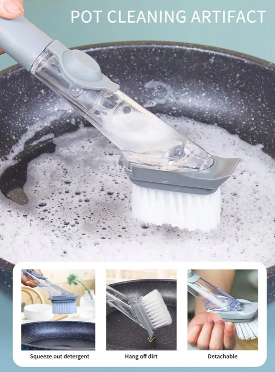 OXO Good Grips Afwasborstel Met Zeepdispenser 8 OXO Good Grips Afwasborstel Met Zeepdispenser - Afbeelding 6