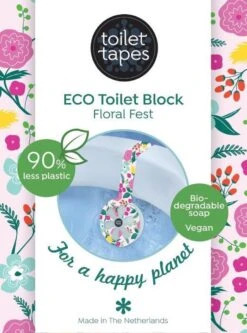 Toiletblok Toilet Tapes ECO - Floral Fest - WC Reiniger - 1 Stuk