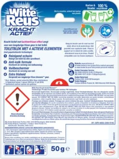 Witte Reus Kracht Actief Toiletblok - Bloesem - WC Blokjes Voordeelverpakking - 10 Stuks 32 Witte Reus Kracht Actief Toiletblok - Bloesem - WC Blokjes Voordeelverpakking - 10 Stuks -Dagelijkse Benodigdheden 900x1200 21